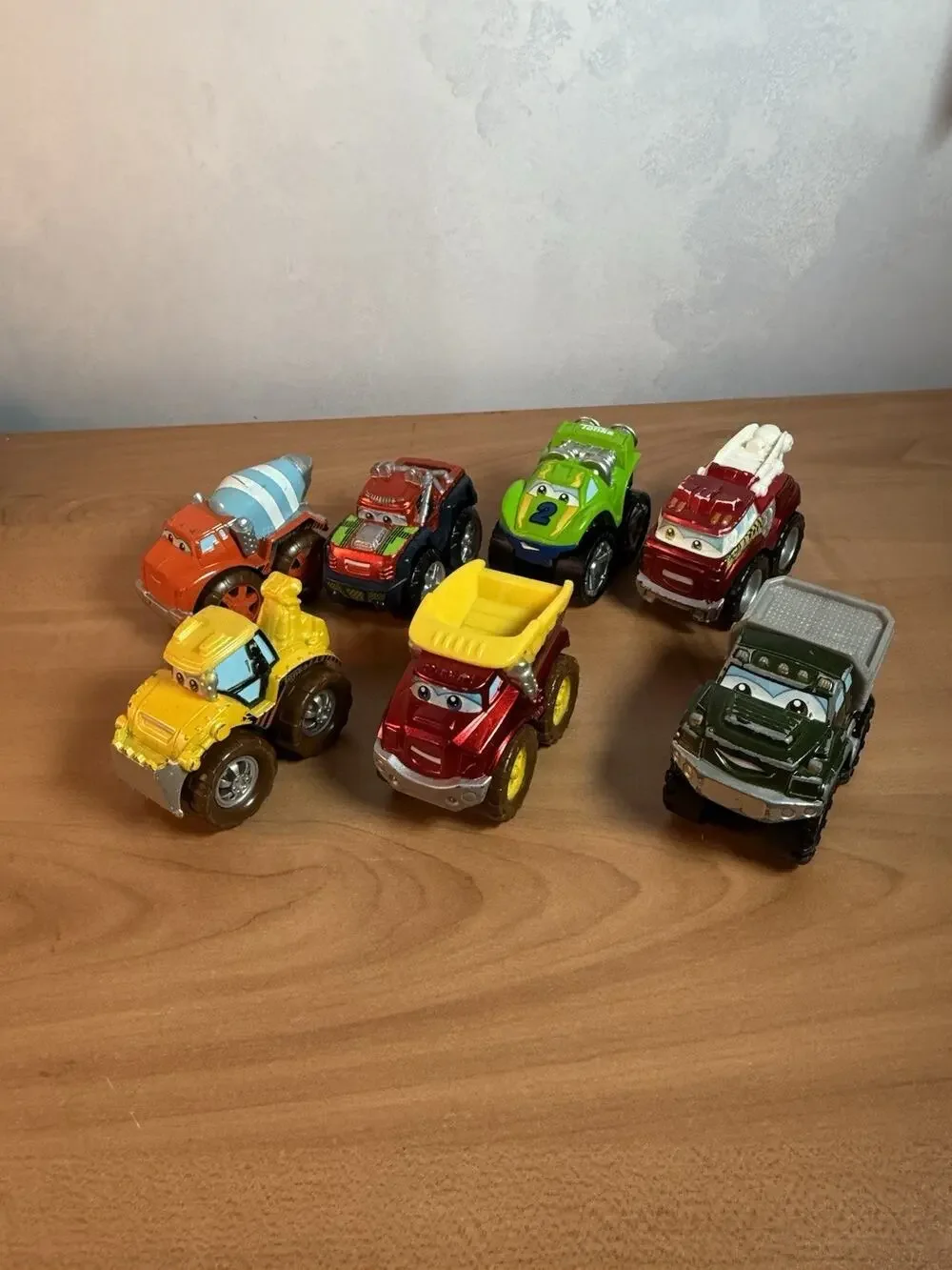 Tonka Chuck And Friends Lot Of Trucks Mini Diecast Lot Of 7